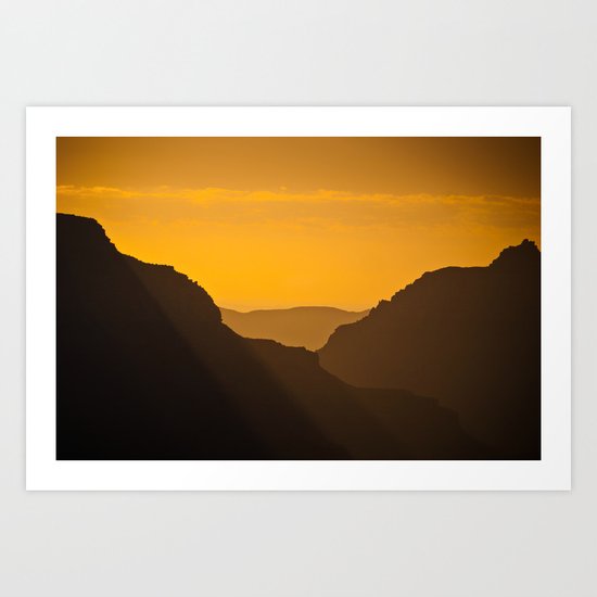 Grand Canyon Mystique Art Print