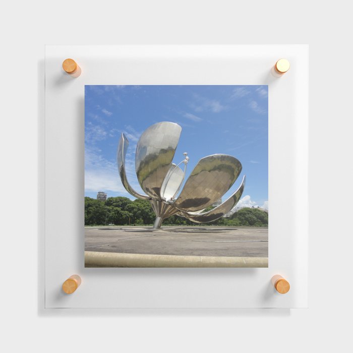 Argentina Photography - Beautiful Sculpture In Buenos Aires Floating Acrylic Print