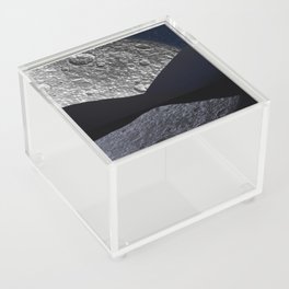 Water reflecting moon Acrylic Box