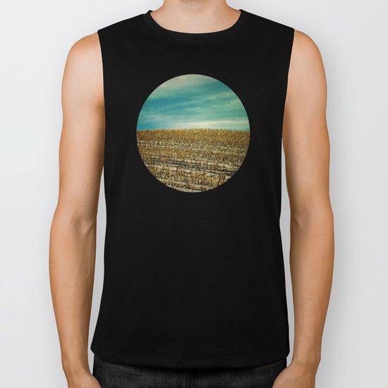 Corn Fields Biker Tank