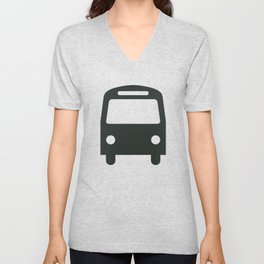 Bus V Neck T Shirt