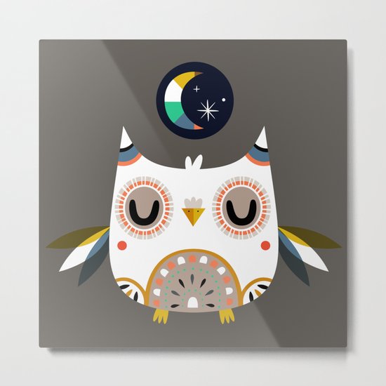 Magic Owl Metal Print