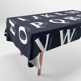 LETTERS (TEACHING) Tablecloth
