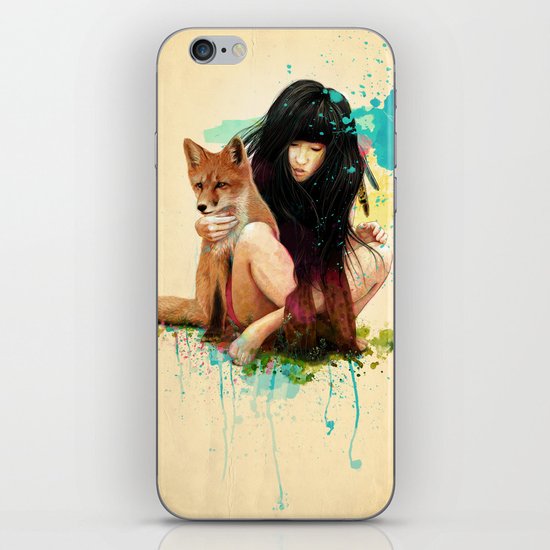 Fox Love iPhone Skin