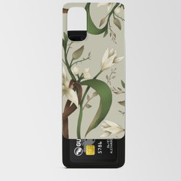 Botany Art Pattern - Vanilla Android Card Case