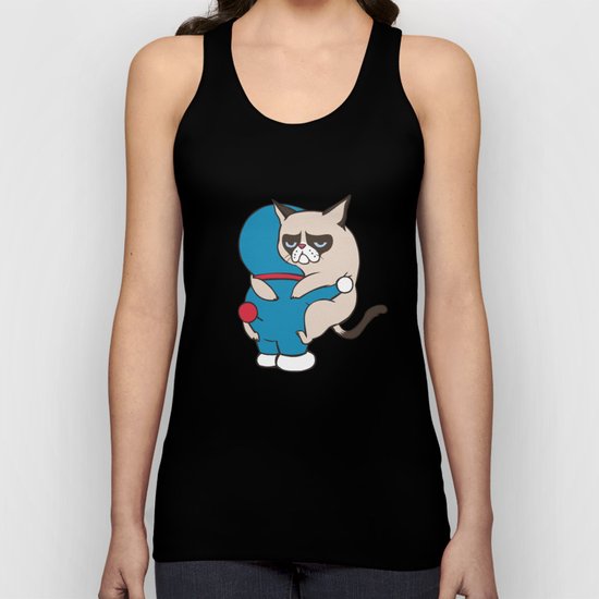 Cat Hugs Unisex Tank Top