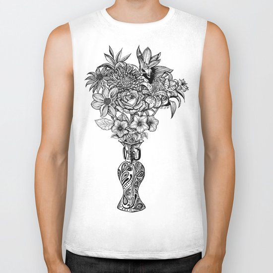 Flower Power Biker Tank
