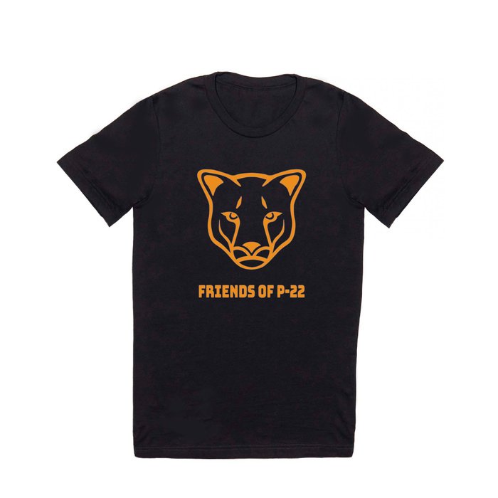 P22 Mountain Lion Orange T Shirt