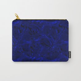 Blue Luxury Carry-All Pouch