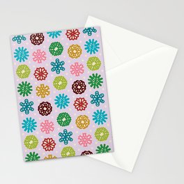 Let It Snow! Lavender Stationery Cards