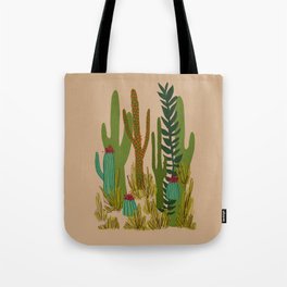 Cactus Garden Tote Bag