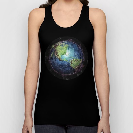 Earth And Space Unisex Tank Top