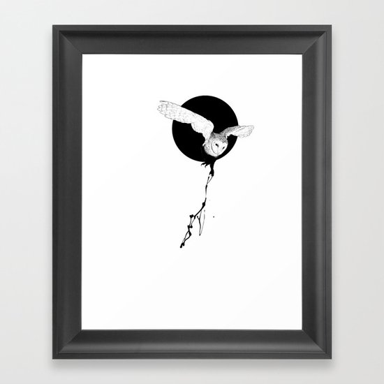 owl Framed Art Print