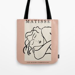 Matisse sleeping woman print Tote Bag
