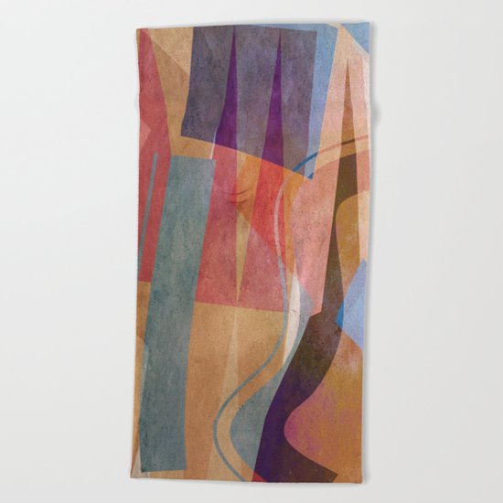 Towers III Beach Towel