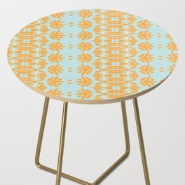 Modern Nordic Pattern Artwork 01 Color 03 Side Table