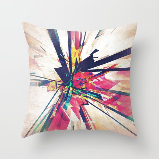 Abstract Geometry Throw Pillow