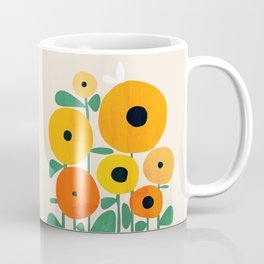 Sunflower and Bee Mug