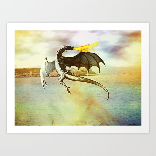The Dragon Art Print