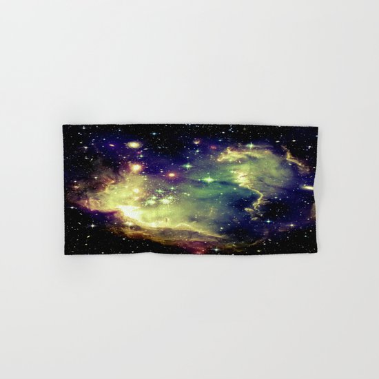 Nebula Galaxy (deep pastels) Hand & Bath Towel