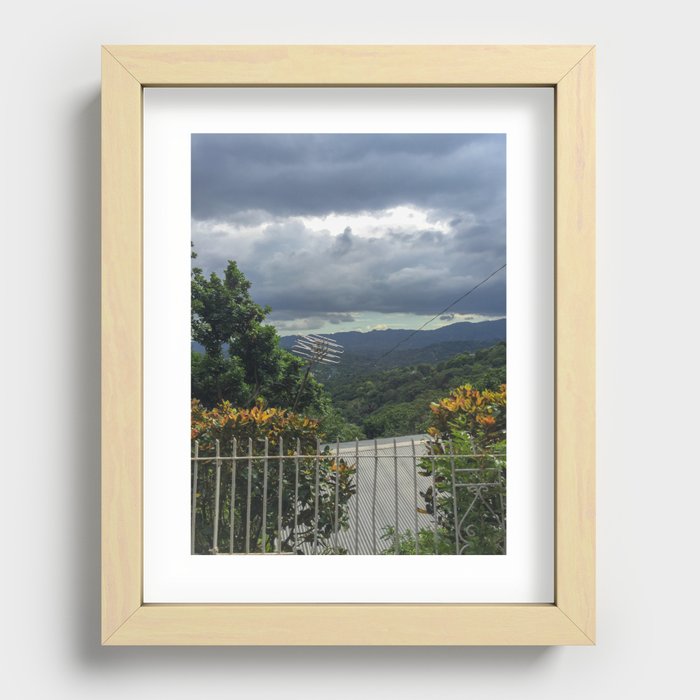 Hillside Recessed Framed Print