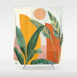Leaf Design 03 Shower Curtain