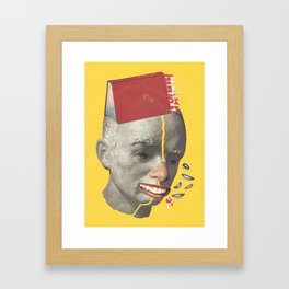 Clown. Framed Art Print
