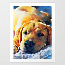 Labrador Retriever 9 Art Print