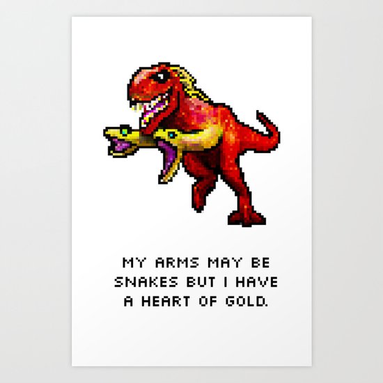 Don't Judge Me! Art Print