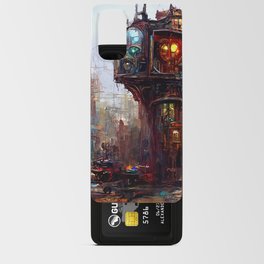 Victorian Steampunk City Android Card Case