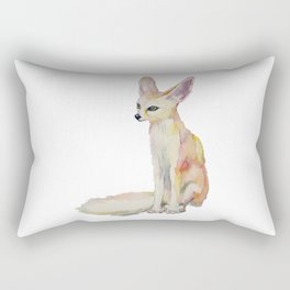 Fennec Fox Rectangular Pillow