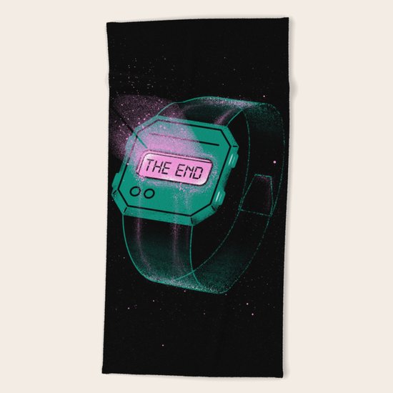 End of Time Beach Towel