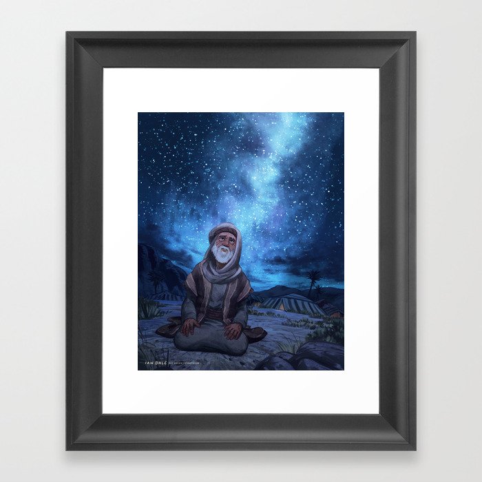 God's Promise to Abraham Framed Art Print