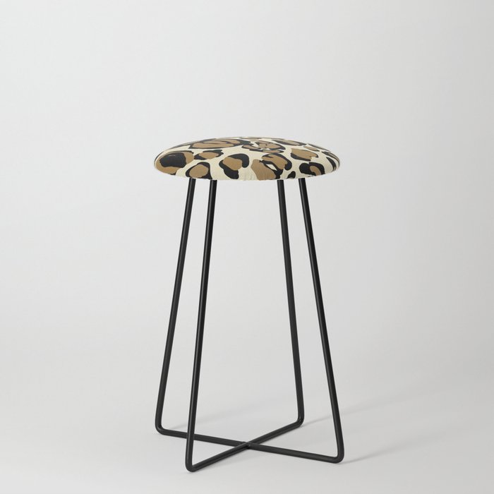 LEOPARD TTY N7 Counter Stool