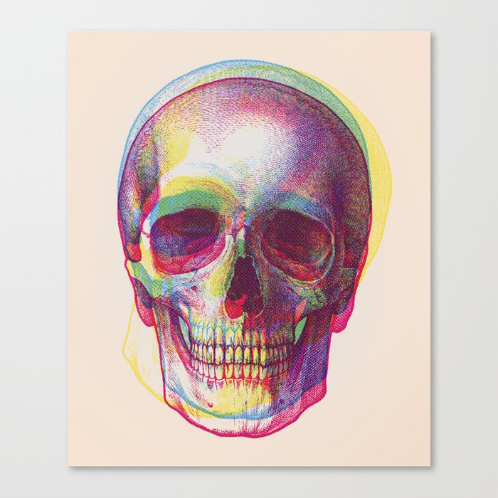 Acid Calavera Canvas Print By Sustici Society6 Design your everyday with calavera canvas prints you'll love. society6