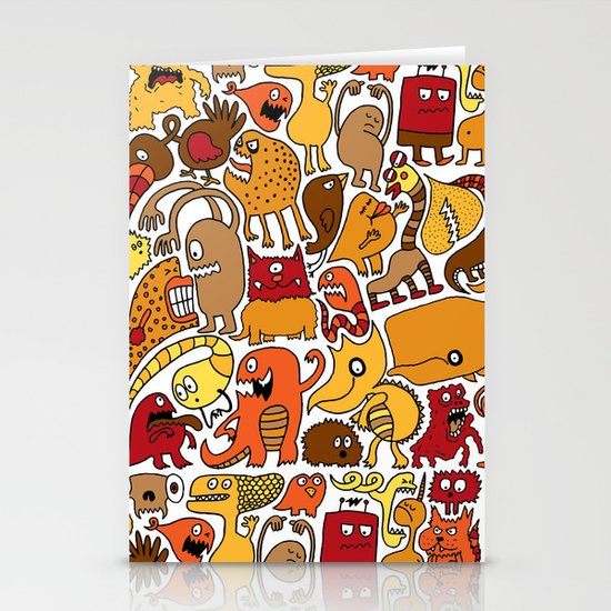 Creatures! Stationery Cards