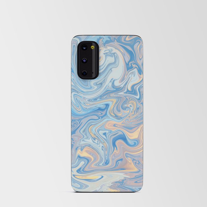 Digitally created marble design Android Card Case