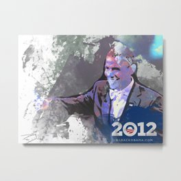 Obama 2012 Metal Print