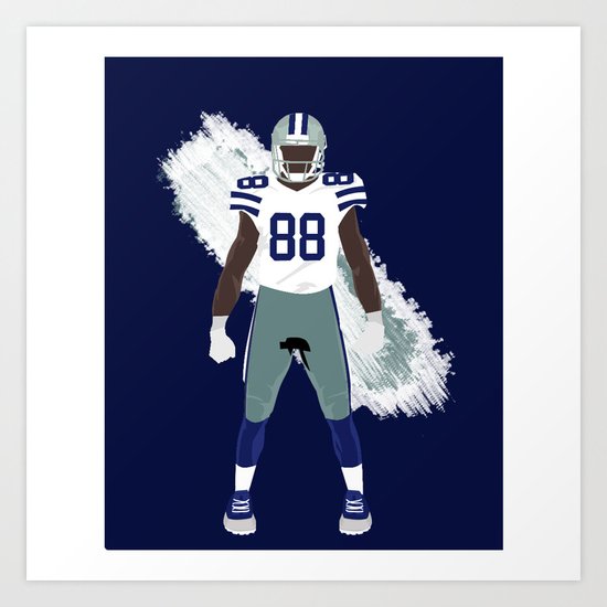 America's Team - Dez Bryant Art Print