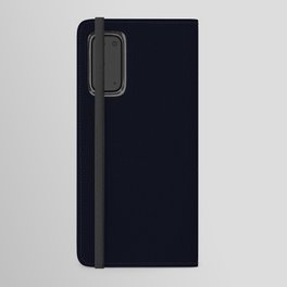 Blue-Black Charcoal Android Wallet Case