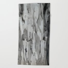 Landscape Black & White Beach Towel