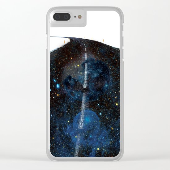Galaxy Road Clear iPhone Case