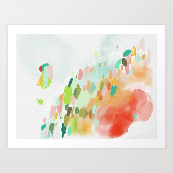 We Ate Watermelon Art Print By Hopesoe Society6