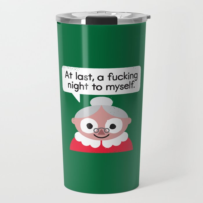The Claus Come Out Travel Mug