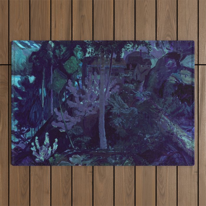 Spring in Jolster by Nikolai Astrup Outdoor Rug