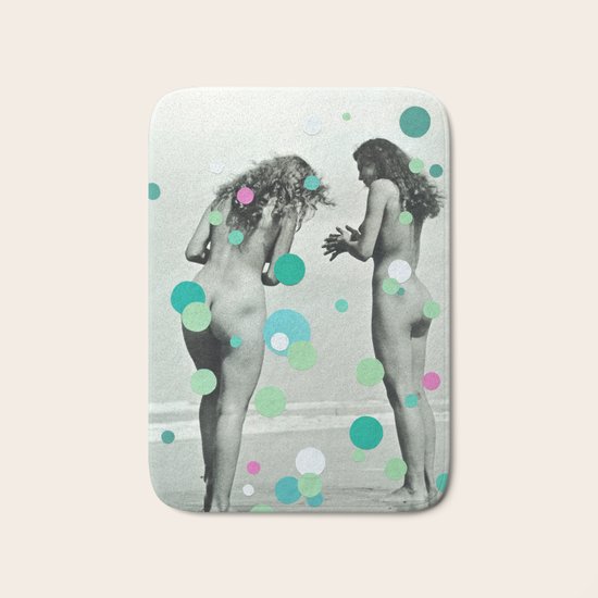 Chasing Bubbles Bath Mat