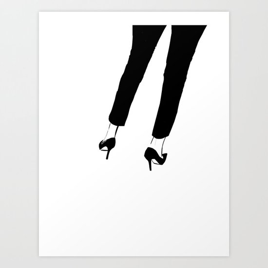 Small Talk Art Print