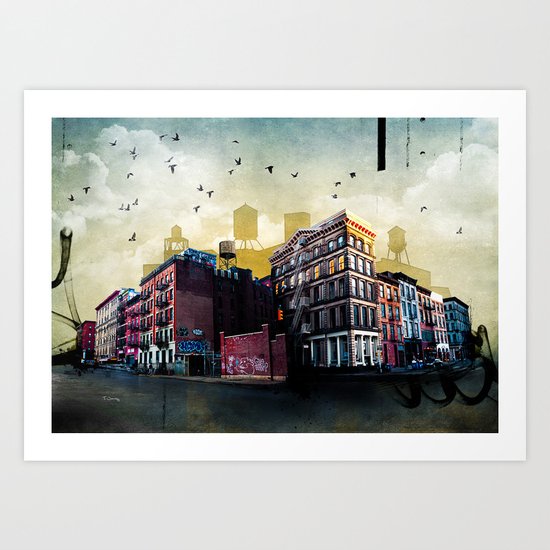 A New York City Street Art Print