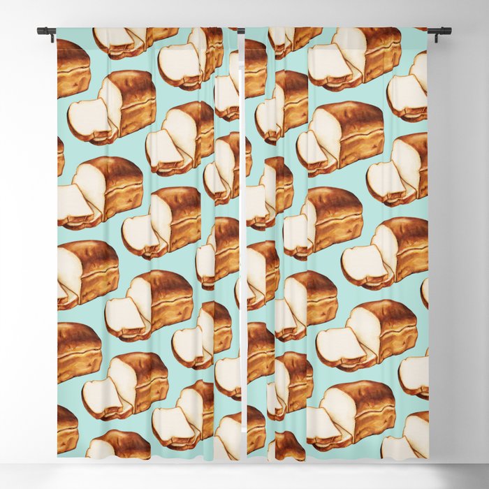 Bread Pattern Blackout Curtain