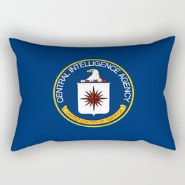 CIA Flag Rectangular Pillow